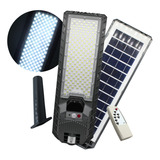 Lampara Solar 400w Led Completa Con Brazo Y Control 