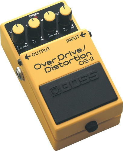 Boss Pedal Efecto Overdrive/distortion Os2