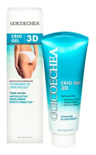 Goicoechea Crio Gel 3d X 200ml Tipo De Envase Pote Fragancia Neutro