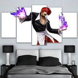 5 Cuadros Canvas Iori Yagami The King Of Fighters Gamer