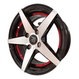 Rines 13x5.5 4/100 Para Jetta A3 Golfito Aclantic Tsuru Chev