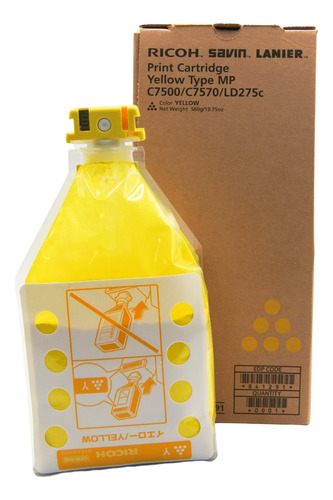 Toner Ricoh Mp C7500/c7570/ld275c Yellow Original 841291