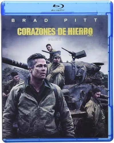 Corazones De Hierro Fury Brad Pitt  Pelicula Blu-ray Nuevo