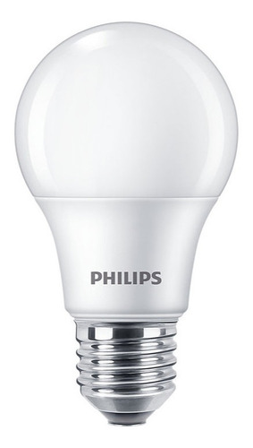Ampolleta Led Philips Ecohome Bulbo Color Blanco Cálido 10w 220v