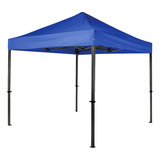 Toldo Araña Metálico Azul 3x3 Plegable Nuevo Impermeable