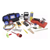 Kit Ferramentas Refrigeração Completo - Bomba Vacuo Manifold