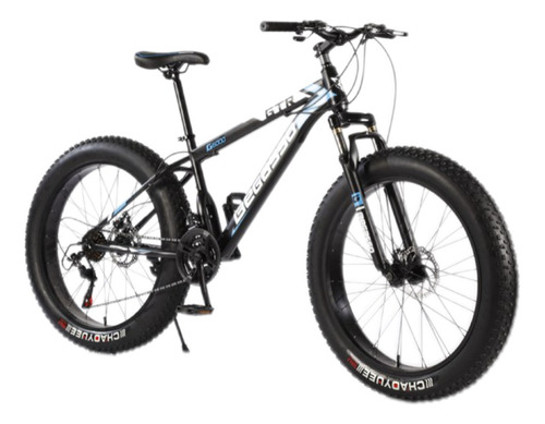 Bicicleta De Montaña Fat Tire De 21 Velocidades 26in