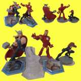 Avengers Disney Infinity 2.0 Marvel Figuras, Discos Y Torre