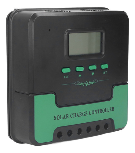 Controlador De Carga Solar Mppt Con Pantalla Lcd, 12 V, 24 V