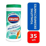 Toallitas Desinfectantes Multiuso Aroma Fresh 35un. Virutex