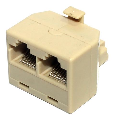 Union Rj45 1 Macho A 2 Hembras Utp Cat5 Cat5e - Belgrano