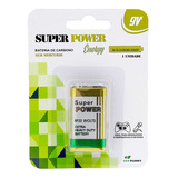 10pcs Bateria 9v Pilha Super Power Em Blister Original Nova