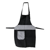 Delantal Cocina Antifluido Chef Mesero Profesional Unisex 