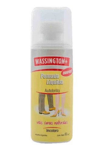 Pomada Wassington Liquida Incoloro 60cc