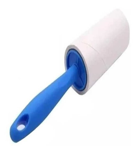 Rodillo Lint Roller Quita Saca Pelusa Pelos Mascota Ropa 10h Color Azul