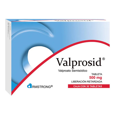 Valprosid Tableta 500 Mg, 30 Tabletas | Envío gratis