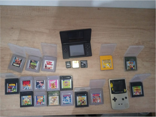 Gameboy Color + Nintendo Ds + Juegos