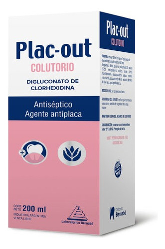 Plac-out Colutorio Antiséptico X 200ml