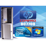 Cpu Hp Dc7700 Core 2 Duo A 2.6ghz 4gb Ddr2, Hdd 160