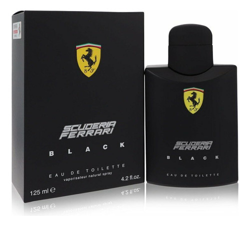 Perfume Black Ferrari 125ml Original Scuderia  Edt Masculino