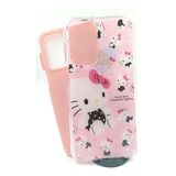 Case Mosaico Kitty + Mica Cristal Para Samsung A23