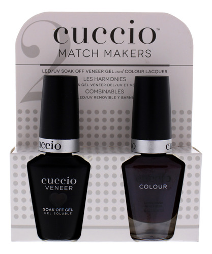 Set De Laca De Uñas Cuccio Colour Be Current, 2 Unidades