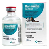 Banamine 10ml Msd Cura Dor Febre E Inflamação Equino/bovino