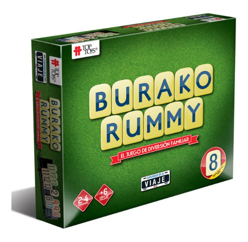 Burako Rummy Version Viaje Juego De Mesa Top Toys Toys Palac