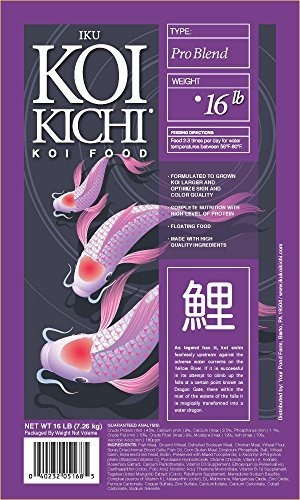 Alimento, Comida Para Pec Iku Koi Kichi Kkpro16 Alimento Koi