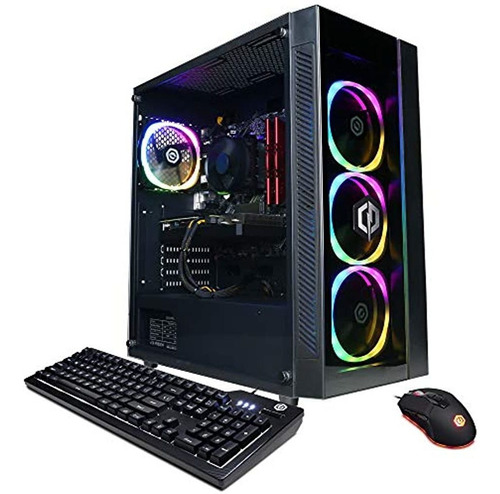 Cyberpowerpc Gamer Master Pc Para Juegos, Amd Ryzen 5 5600x 