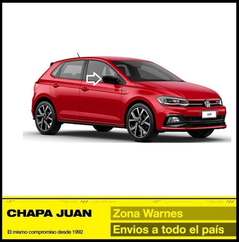 Espejo Volkswagen Polo 2020 2021 2022 Manual Derecho Foto 2