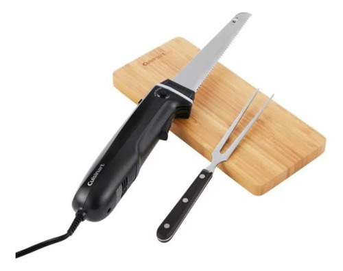 Cuchillo Eléctrico Base Madera Cuisinart Cek-41es