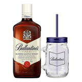 Whisky Ballantine´s Finest 700 Ml Con Mason Jar