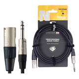 Cable Xlr Macho (cannon) A Plug Stereo 6 Metros Stagg
