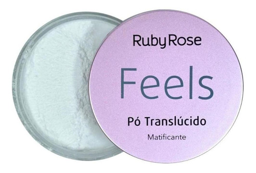 Pó Matificante Translúcido Feels Ruby Rose Cruelty Free