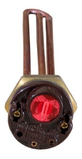 RESISTENCIA TERMOTANQUE UNIVERSAL 1500W COBRE - ABRASOL