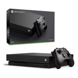 Xbox One X 4k 1tb Microsoft - Preto