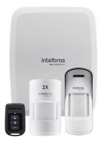 Alarme Amt 8000 Pro Wifi 2 Infra Pet 1 Infra Externo Intelbr