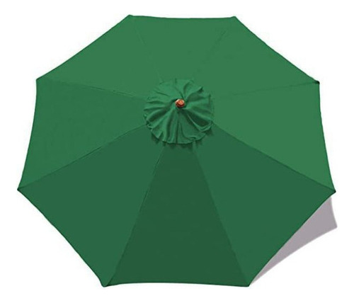 Funda Impermeable De Repuesto Para Paraguas, Color Verde, 3 Metros/6 Huesos