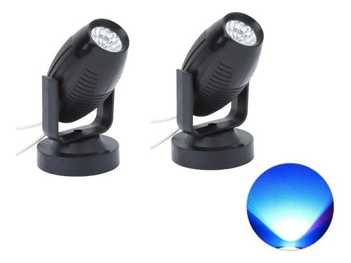 2× Luz De Palco Mini Ponto Ac85-265v