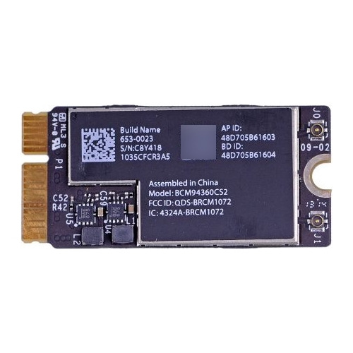 Tarjeta Wifi Bluetooth Para Macbook Air 13 A1466 2013 A 2017