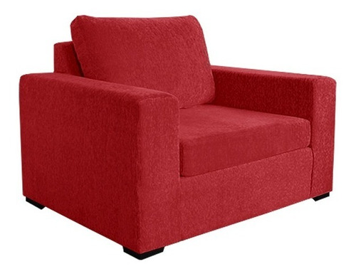 Sillon Sofa 1 Cuerpo Linea Premium Chenille Fullconfort