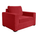 Sillon Sofa 1 Cuerpo Linea Premium Chenille Fullconfort