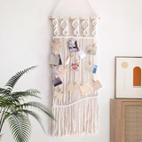 Tenewee Foto Colgante Boho Decoración De Pared Mzcrame Marco