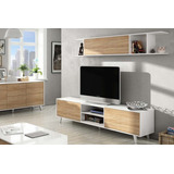 Modular Mueble Rack Nordico Escandinavo Moderno Juvenil Tv1