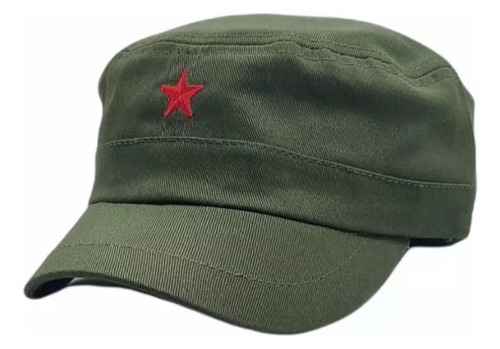 Gorras Visera Corta Verde Oliva Che Guevara Varios Colores 