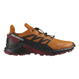 Zapatillas Salomon Hombre Supercross 4 Naranjas Trail Runnin