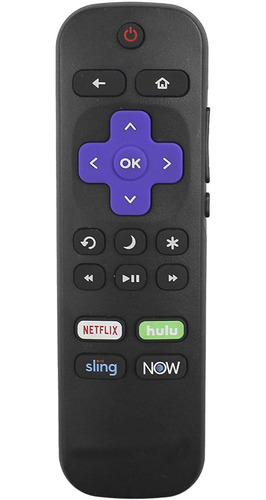 Control Rok Pantalla Smart Tv Sharp Netflix Hulu Sling Now