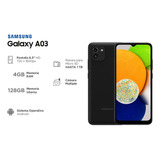 Celular Samsung Galaxy A03 128gb Negro - Como Nuevo