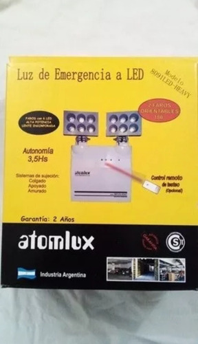 Atomlux 8091 Led-heavy Luz De Emergencia Nuevas! 180w